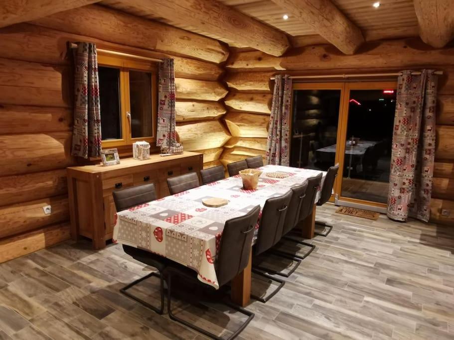 Chalet 10 Pers Sauna & La Taniere Des Vosges La Bresse